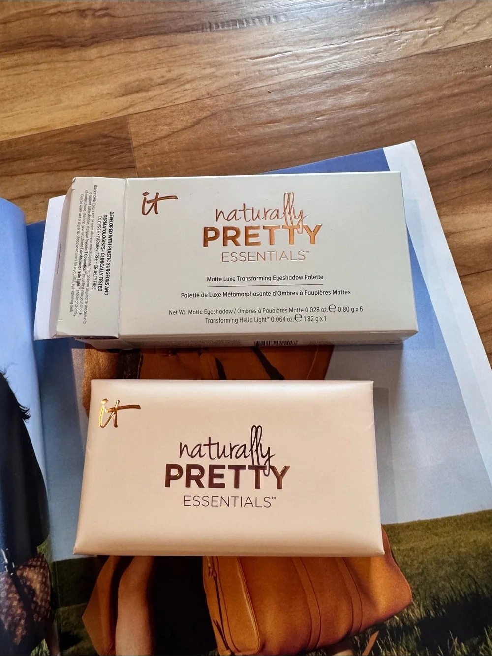 IT Cosmetics Naturally Pretty Essentials Matte Eyeshadow Palette New in Box